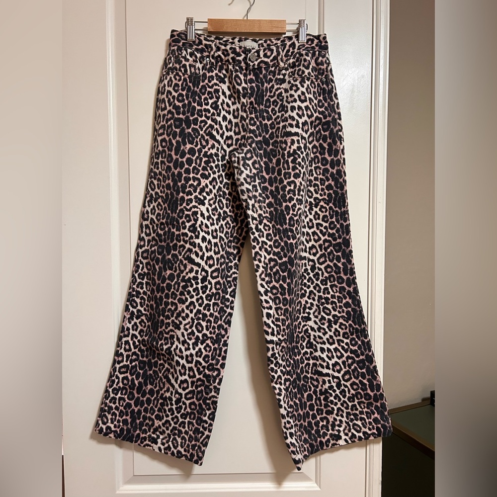 🐆🐆 PacSun Leopard Casey Low Rise Baggy Wide Leg Jeans 🐆🐆